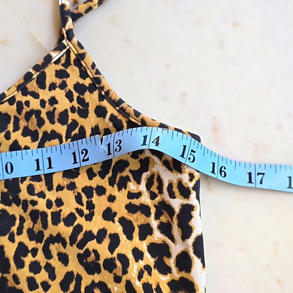 Zara animal cheetah 🐆 print camisole size small - Picture 5 of 6